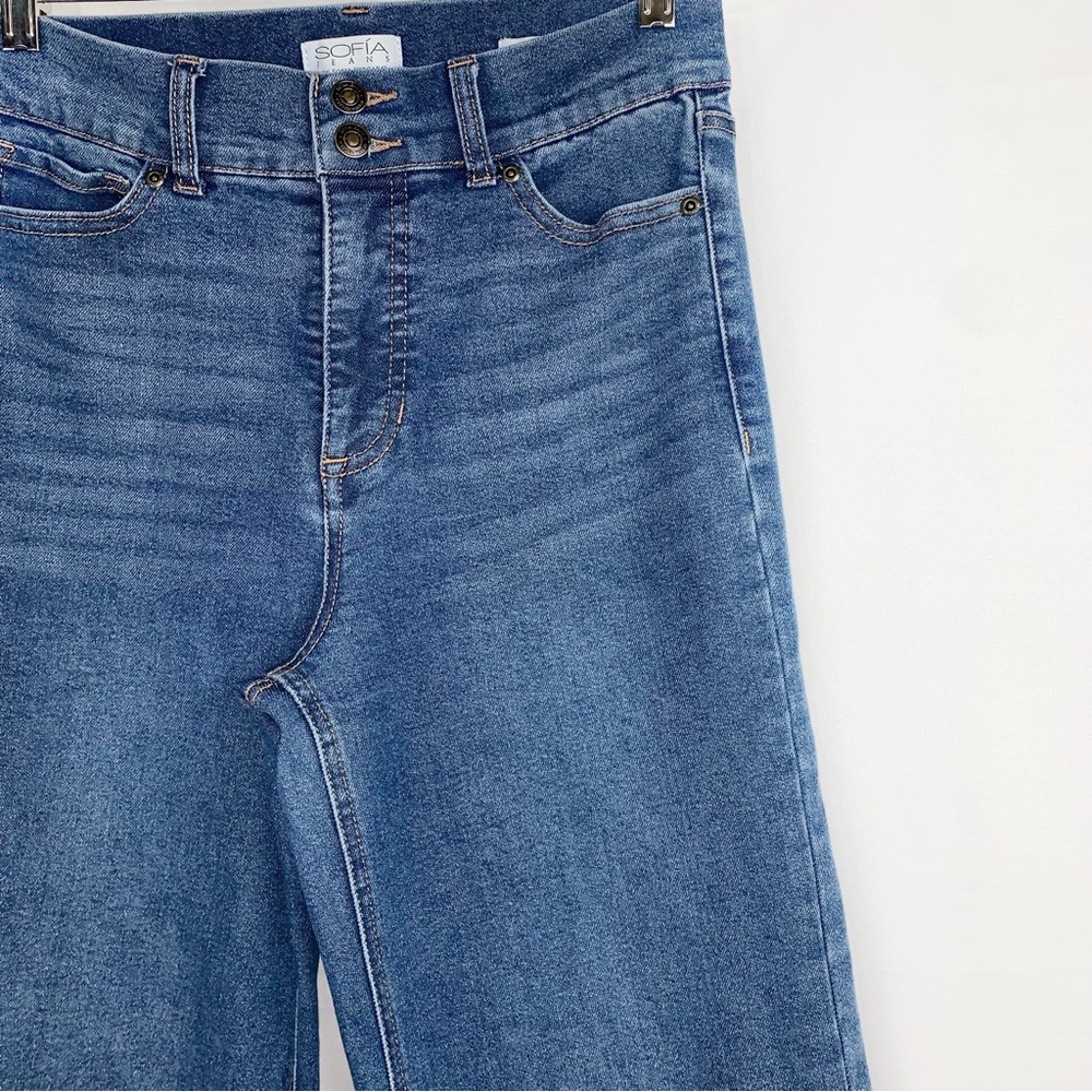 Sofia Luxe Vintage Denim Margot Wide Leg Jeans - Picture 5 of 8